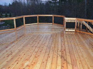 Cedar decks still available