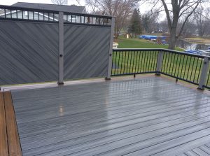 protect your composite deck in winter
