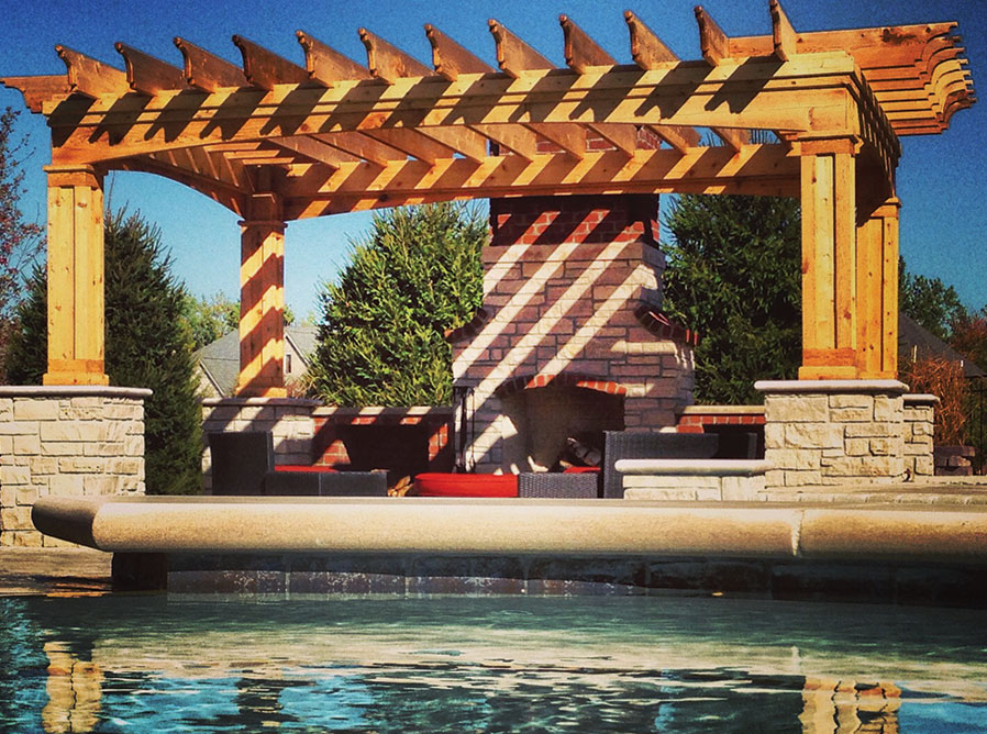 Hot tub deck