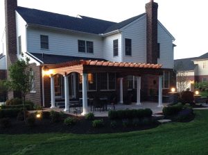Composite deck in Livonia