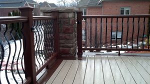 Weather resistant deck material